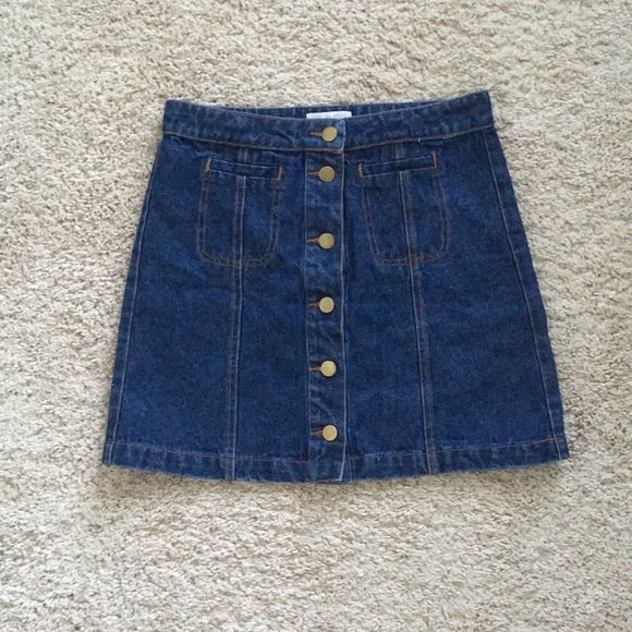 the hanger Dresses & Skirts - Blue Jean Skirt